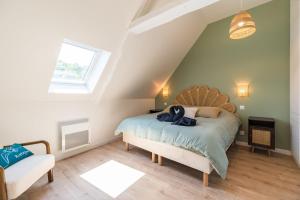 Maisons de vacances Charmante maison neuve avec terrasse Port du Legue : photos des chambres