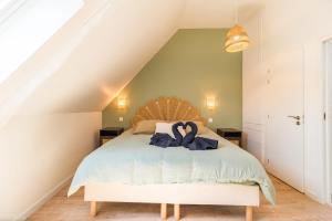 Maisons de vacances Charmante maison neuve avec terrasse Port du Legue : photos des chambres