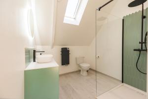 Maisons de vacances Charmante maison neuve avec terrasse Port du Legue : photos des chambres