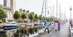 Maisons de vacances Charmante maison neuve avec terrasse Port du Legue : photos des chambres