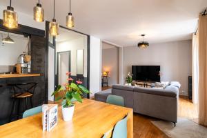Appartements Mon Appart'hotel - Gare de Limoges - Appartement familial - Parking en supp : photos des chambres