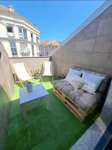 Ático Deluxe muy cerca de la playa, Parking gratis - Meira
