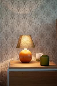 Maisons de vacances Maison St Brice Terrasse lits en 160 Confortable : photos des chambres