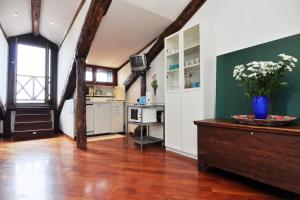 Breathtaking terrace in Santa Margherita Square