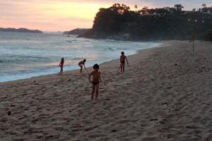 Altar da praia Vermelha 180° de vista para o mar