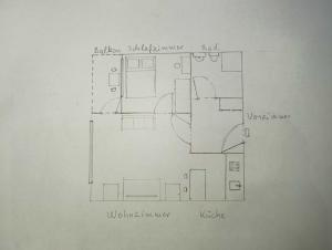 2 Zimmer Apartement mit Balkon bei Düsseldorf