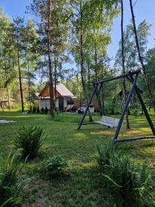 Sosnowa Odnowa - domek na Mazurach z sauną i balią