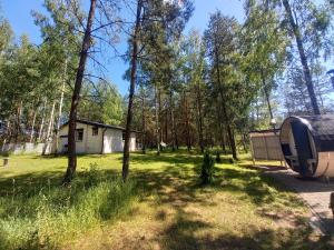 Sosnowa Odnowa - domek na Mazurach z sauną i balią