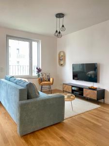 Apartment am Flughafen, Glasfaser-Internet, Waschmaschine
