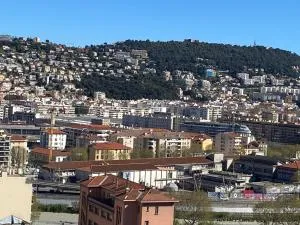 APPARTEMENT-NICE 01 VUE MER - PANORAMIQUE WIFI-Parking - Saint-André