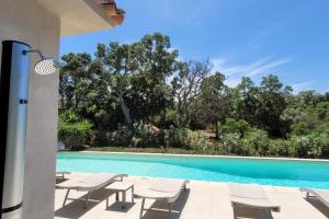 Villas Villa Olmeccia piscine 14 m, clim, plein Sud : photos des chambres