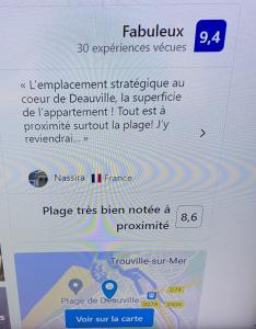 Appartements Coeur Deauville Grand 3 pieces avec Parking : photos des chambres