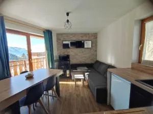 Appartement Portes du Soleil à Le Biot avec ménage et WIFI inclus - La Forclaz