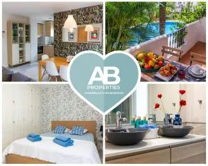 AB Properties - Design Penthouse Marbella - Puerto Banús - Golden Mile - Pool and Tropical Garden View - El Ángel