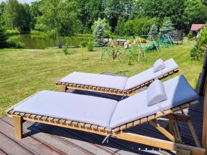 Wczasy Mazurskie - Domek całoroczny Bez Mazury