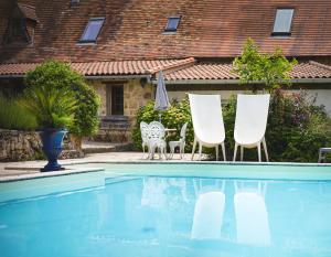 Maisons de vacances Authentique Maison familiale en Perigord Pourpre : photos des chambres