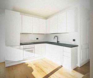Bright and modern flat 2 minutes of the lake