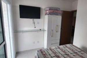 Apartamento Novo a 3 min da praia varanda gourmet