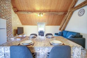 Appartements Les logements dans longere de la Gentiniere : photos des chambres