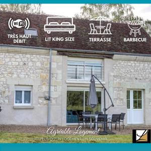 Appartements Les logements dans longere de la Gentiniere : photos des chambres