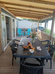 Mobil-home tout confort camping Mar Estang à Canet en roussillon