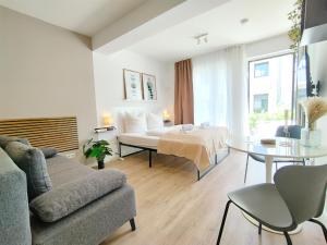 UniverCity Apartment für bis zu 4, Terrasse, Grill