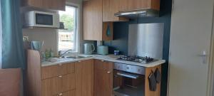 Mobil-home bord de mer