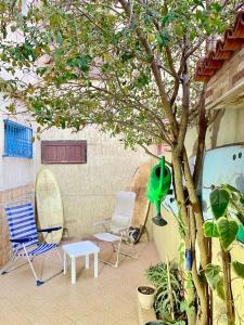 Private House, 2rooms, Garden, 2min from the beach