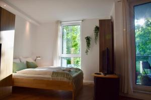 Stilvolle Wohnung mit Balkon & Parkplatz