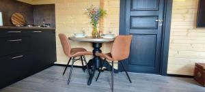 Chalet in het groen met airco