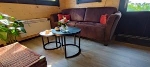 Chalet in het groen met airco