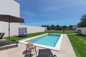 Ferienhaus mit Privatpool für 4 Personen ca 60 qm in Šišan, Istrien Südküste von Istrien