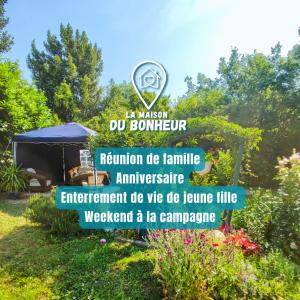 Maisons de vacances La Maison du Bonheur maison de campagne 20 personnes avec jacuzzi : photos des chambres