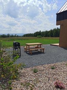 Zielone Wzgórze komfortowy klimatyzowany domek z balią z aeromasażem