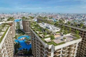 Relaxation Oasis Private Spacious 1BR with Amazing Pool by SYM A1610 - 磅士卑省