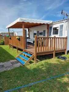 mobil home camping 3 etoiles les ollivaud - Saint-André-des-Eaux