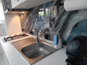 Sunset Near The Lake