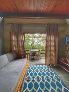 Chalé dos Pássaros - Varanda com vista p Natureza