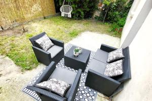 Appartements Le Petit Noisy entre Paris et Disney, proche Centrex avec Jardin privatif et parking : photos des chambres