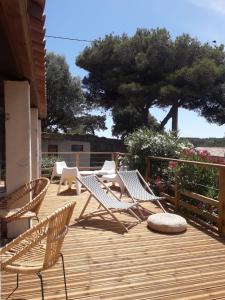 Maisons de vacances La Carpa : Maison 3 Chambres