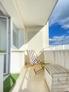 Apartament Gdańsk Morena z widokiem na morze