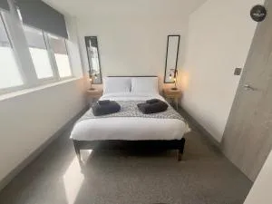 Winckley Square Preston City Centre flat with Sky TV - 沃利