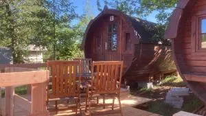 Campingfass mit Panoramaterrasse - Cranzahl