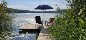 Domek nad jeziorem Giłwa - Stękiny