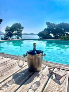B&B / Chambres d'hotes Villa Les Terrasses Tamaris Les Sablettes : photos des chambres