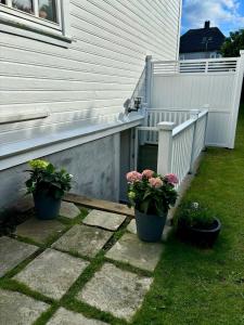 Down town apartment with outside area in villa