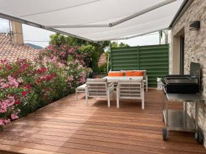 Appartements Superbe appart neuf centre ville 6 personnes calme avec jardin : photos des chambres