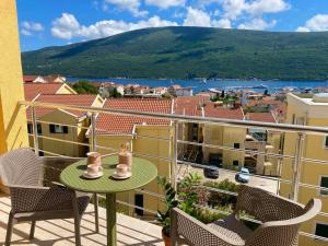 Terracotta gate to Kotor bay