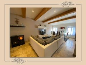 Appartements Charmant duplex avec tropezienne : photos des chambres
