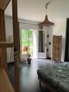 Maisons d'hotes Hozho Tempo - Sous les pins, Bed & Breakfast ecofriendly & slowlife avec sauna : photos des chambres